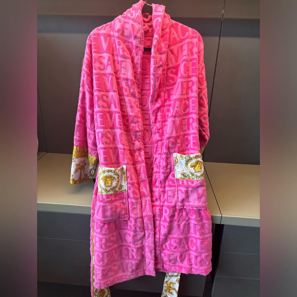 Authentic versace bathrobe
